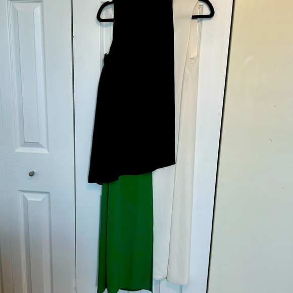 Halston tri color dress - Picture 6 of 11